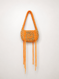 Fringe muse bag (sunset orange)