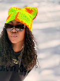 Neon color CB beanie