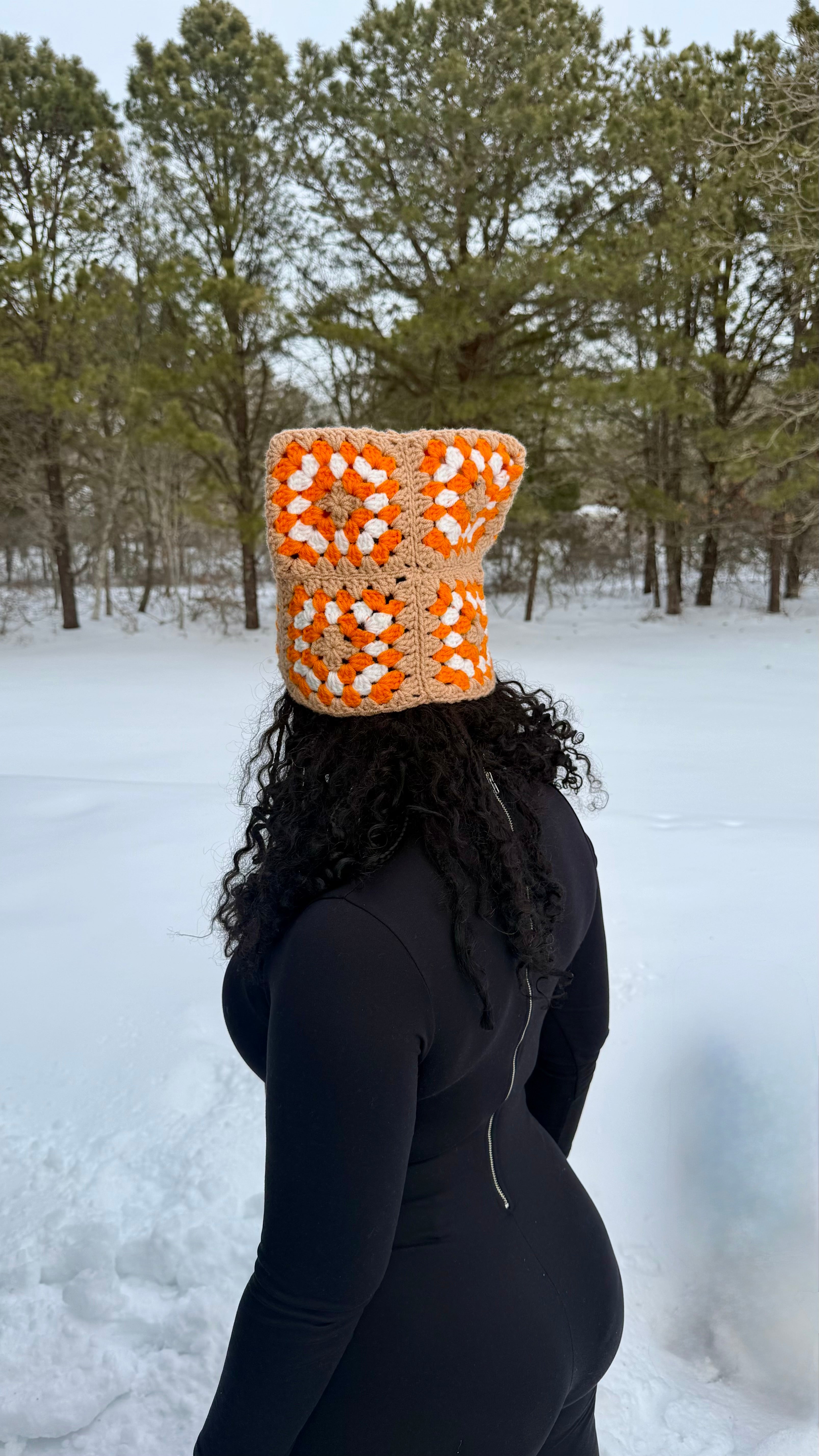 Multi color CB beanie