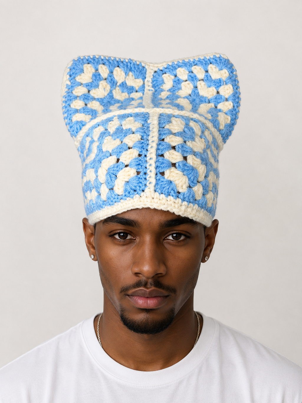 Blue ice CB hat