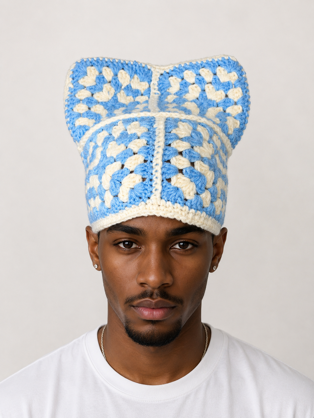 Blue ice CB hat