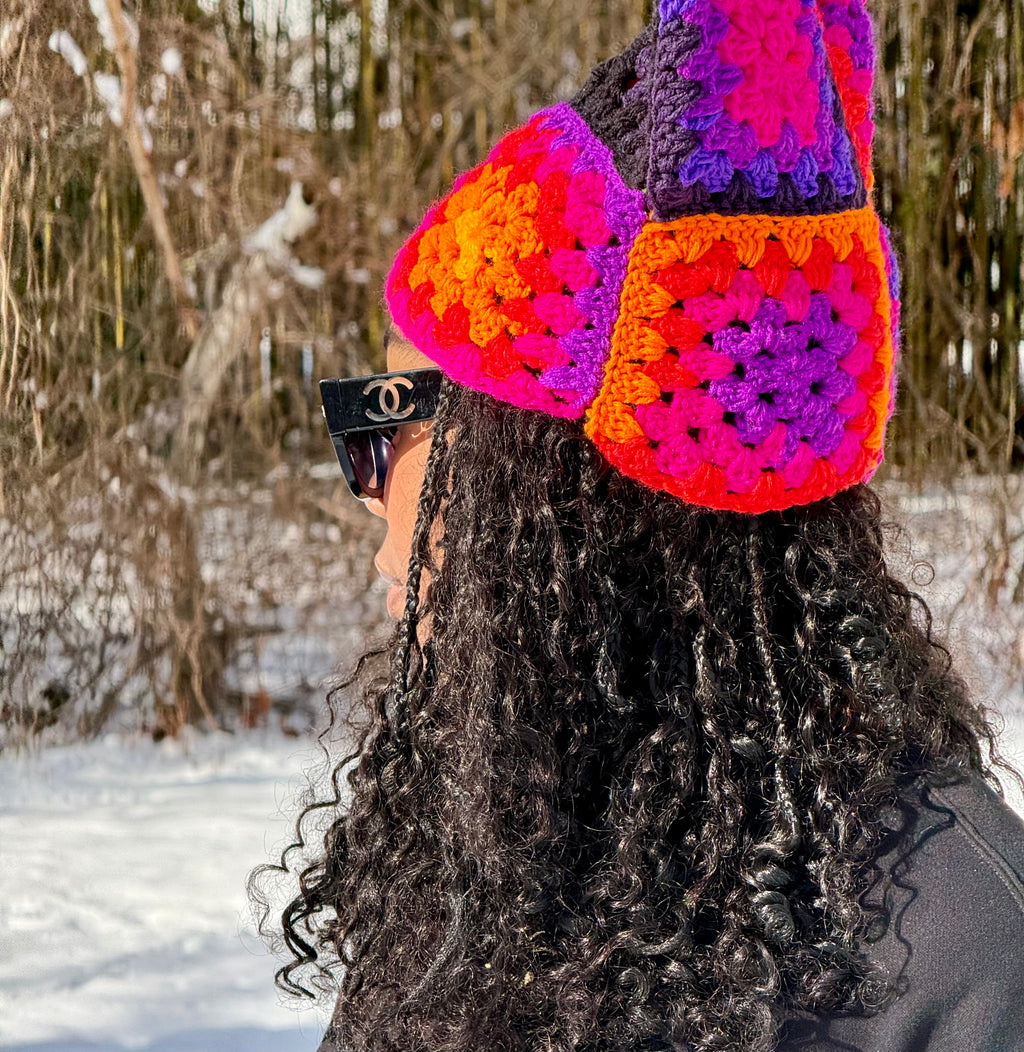 Neon color CB beanie