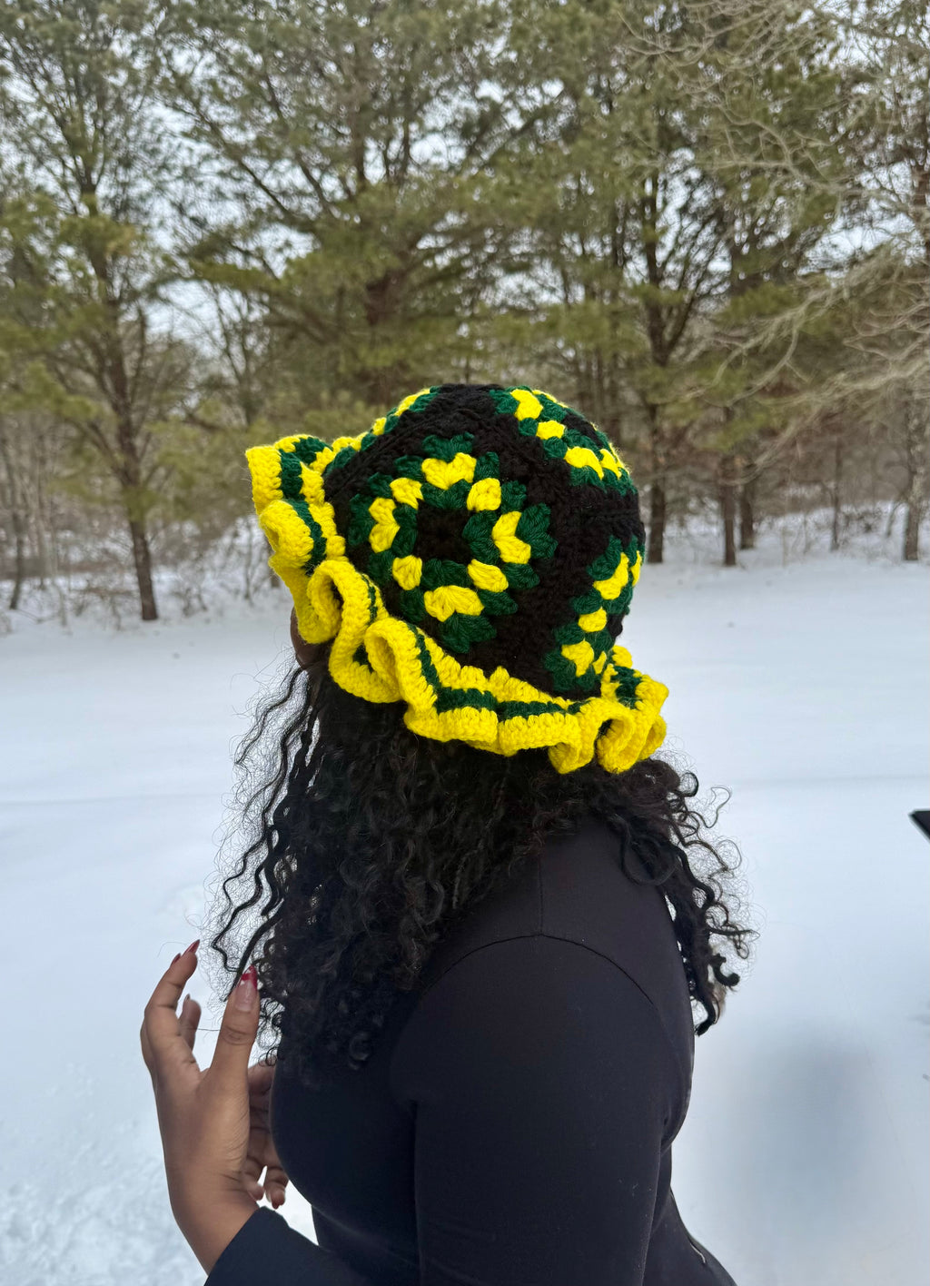 Jamaican avg flare bucket hat